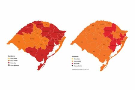 Governo do Estado acata pedidos de 6 regiões e bandeiras vermelhas caem pela metade