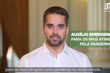 Governador anunciou o auxílio emergencial gaúcho em março | Foto: Reprodução/YouTube