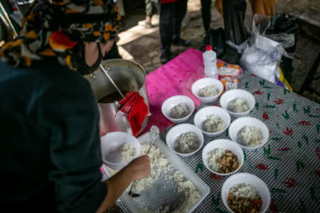 Cozinha solidária em Porto Alegre. (Foto: Luiza Castro/Sul21) 