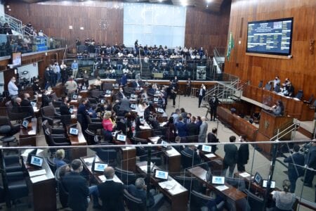 Projeto foi aprovado em sessão nesta terça-feira (7) | Foto: Vinicius Reis