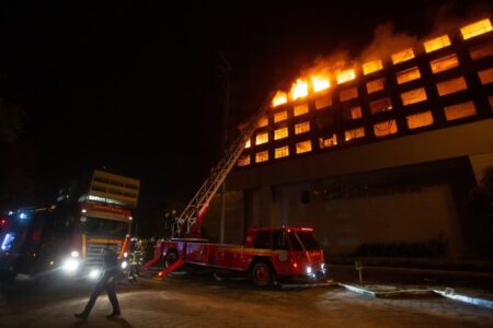 Inquérito sobre incêndio na antiga sede da SSP termina sem indiciamentos