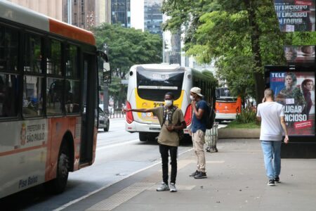 Liberação do uso de máscara em São Paulo. Foto: Rovena Rosa/Agência Brasil