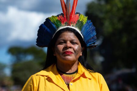 Sônia Guajajara (por Roberto Liebgott)