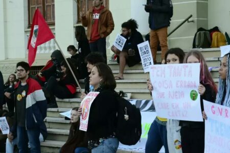 Ato em Erechim somou-se às manifestações realizadas em todo o país no dia 11 de agosto. (Divulgação)