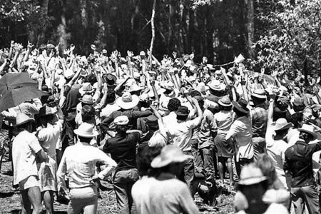 Encruzilhada Natalino, um dos berços de origem do MST, onde o major Curió foi derrotado (Foto: MST)