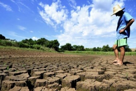 Estiagem afetou o RS em 2020 | Foto: Defesa Civil/Vacaria