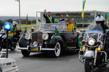 Bolsonaro no 7 de Setembro: TSE exigiu que não se produzam novos conteúdos com as imagens obtidas no feriado. (Foto: Marcello Casal Jr / Agência Brasil)