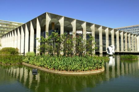 Palácio Itamaraty, sede da diplomacia brasileira (Foto: Agência Brasil)