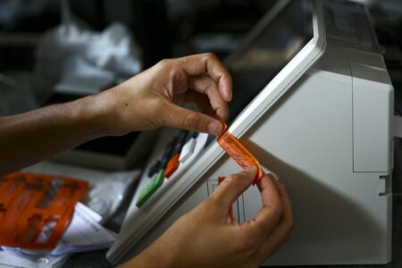 Testes com biometria de eleitores também tiveram bom resultado. Foto: Marcelo Camargo/Agência Brasil
