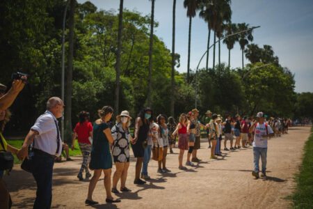 Abraço à Redenção e Marcha Zumbi Dandara: confira imagens dos atos em Porto Alegre