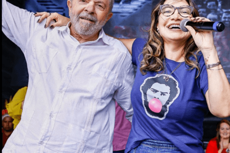 Lula e Janja (Foto: Ricardo Stuckert)