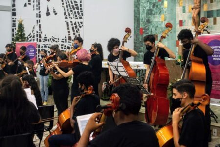 Orquestra Jovem do Projeto Sócio-cultural Casa da Música Porto Alegre (Divulgação)