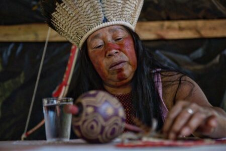 Cacica kaingang Gah Té inicia greve de fome contra reintegração de posse no Morro Santana