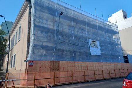 Prédio histórico do Centro, Solar do IAB ganha restauro da fachada