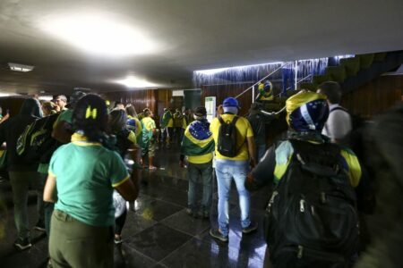 Lista se refere as pessoas presas domingo e segunda após os atos terroristas no Congresso, STF e Palácio do Planalto. Foto: Marcelo Camargo/Agência Brasil