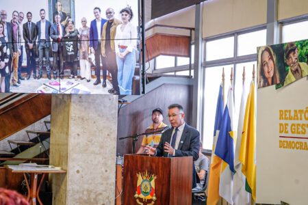 Valdeci lançou apresentou nesta segunda o Relatório de Gestão | Foto :Joaquim Moura/ALRS
